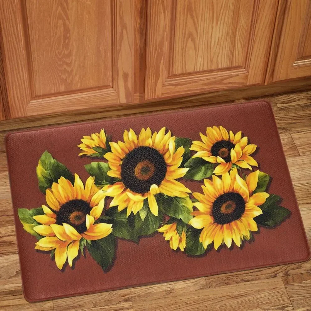 PowerSellerUSA Printed Anti Fatigue Mat, Non Slip Printed Textured Comfort